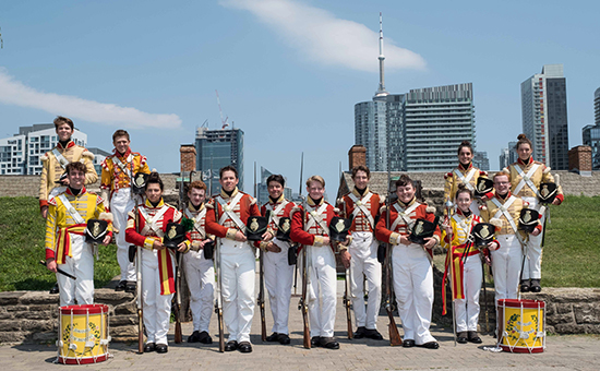 F Y guard Fife and drums 2021